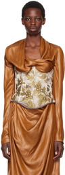 Vivienne Westwood Multicolor Bella Cupless Corset