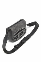 Diesel 1DR-Camera bag in washed denim - Crossbody Bags - Unisex - Grey
