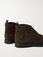 TOM FORD - Suede Chukka Boots - Brown