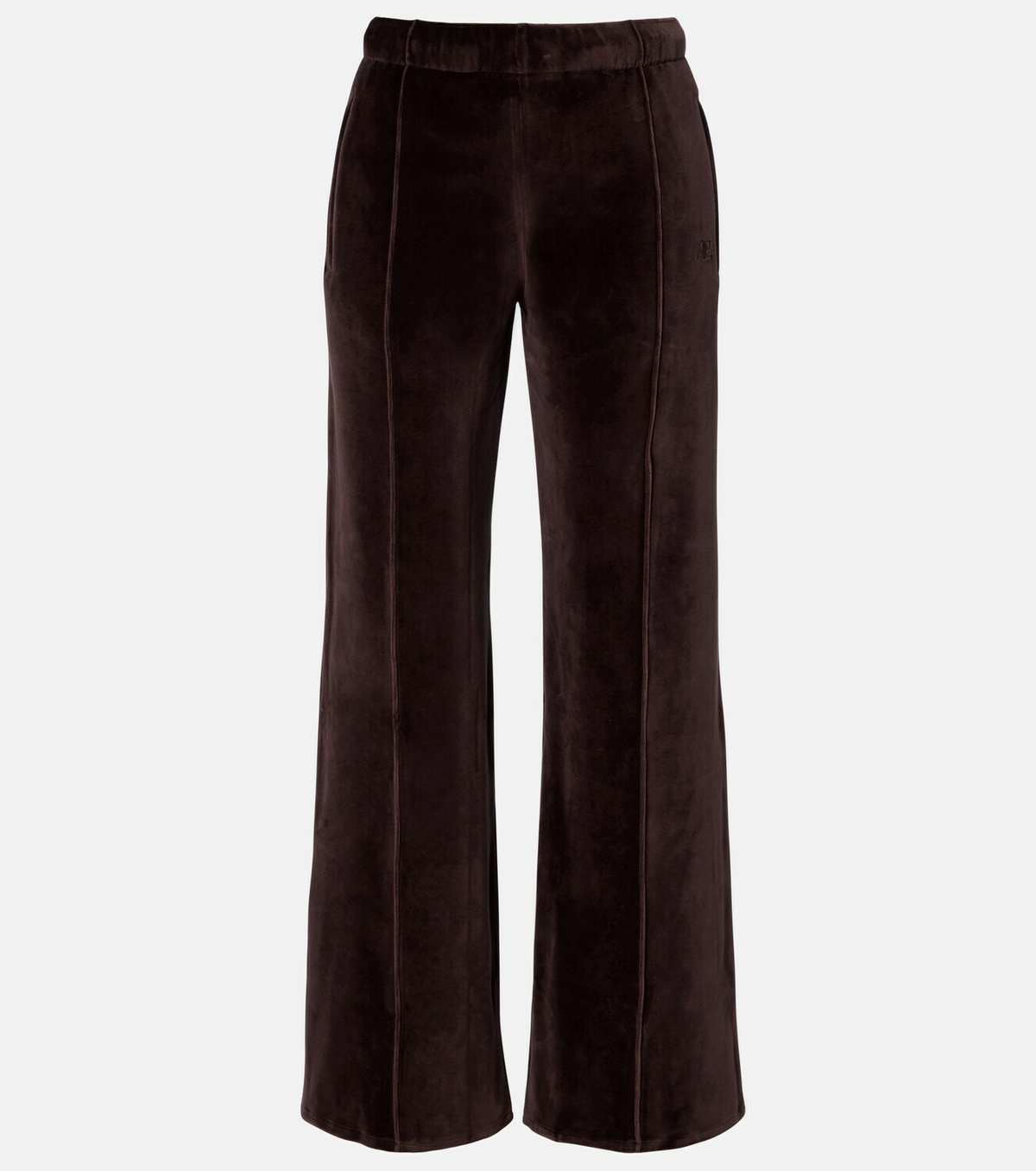 Courrèges Cotton-blend velvet sweatpants
