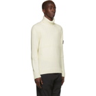 Stone Island Off-White Wool Turtleneck