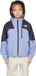 The North Face Kids Big Kids Blue & Purple Hike Packable Shell Jacket