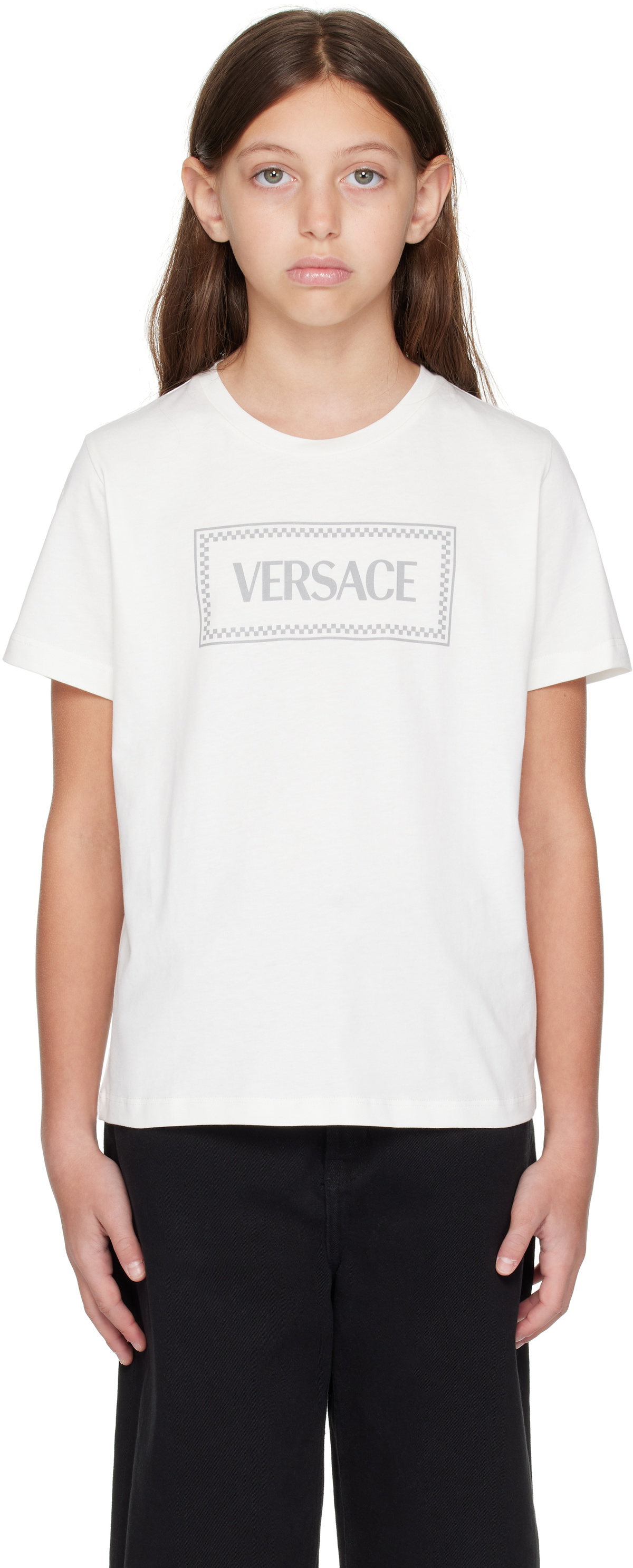 【送料&関税込】Versace T-shirt With 90s Vintage Logo 90_1011694-