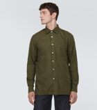 Kiton Cotton and lyocell shirt