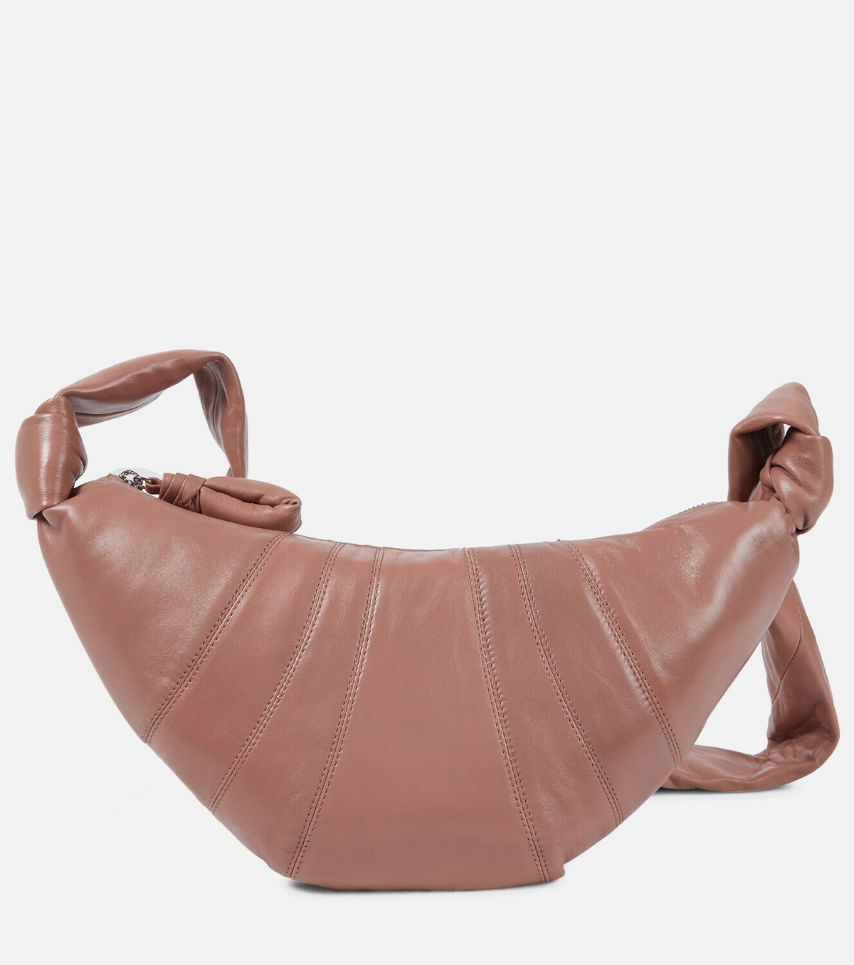 Lemaire Croissant Small leather crossbody 