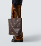Loewe x Louis Wain Puzzle Fold Cats leather tote bag