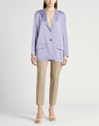 Agnona Womens Blazer Lilac