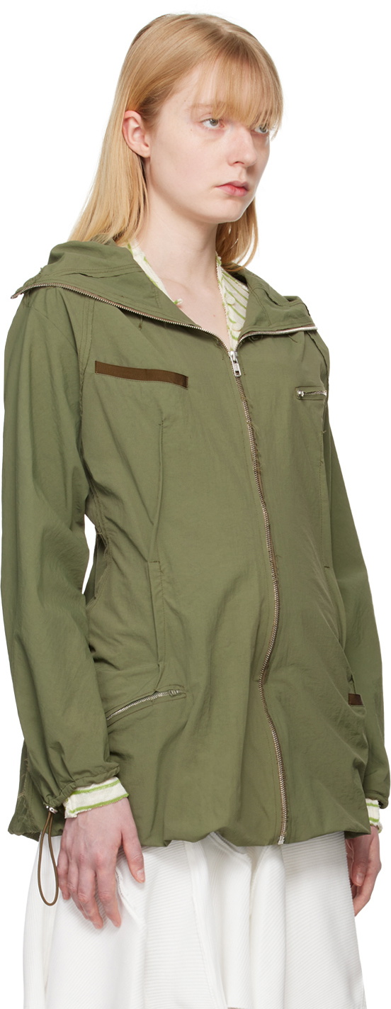 Talia Byre Khaki Hooded Jacket