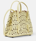 Alaïa Mina 16 Vienne Wave leather tote bag