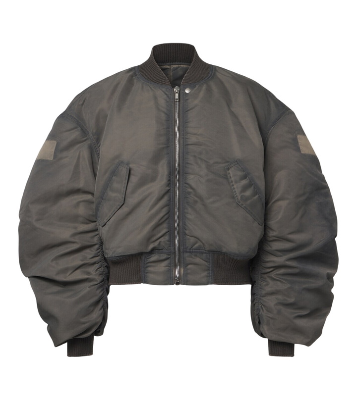Photo: Rick Owens Secchia Flight satin bomber jacket