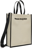 Alexander McQueen Beige Edge Tote