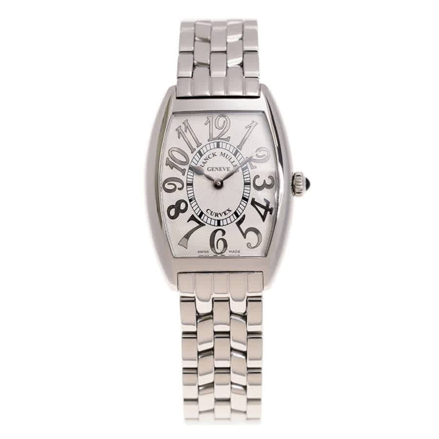 Franck Muller Cintree Curvex Quartz White Dial Unisex Watch 1752BQZREL(AC)