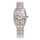 Franck Muller Cintree Curvex Quartz White Dial Unisex Watch 1752BQZREL(AC)