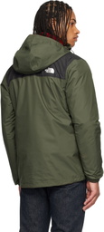 The North Face Green Antora Rain Jacket