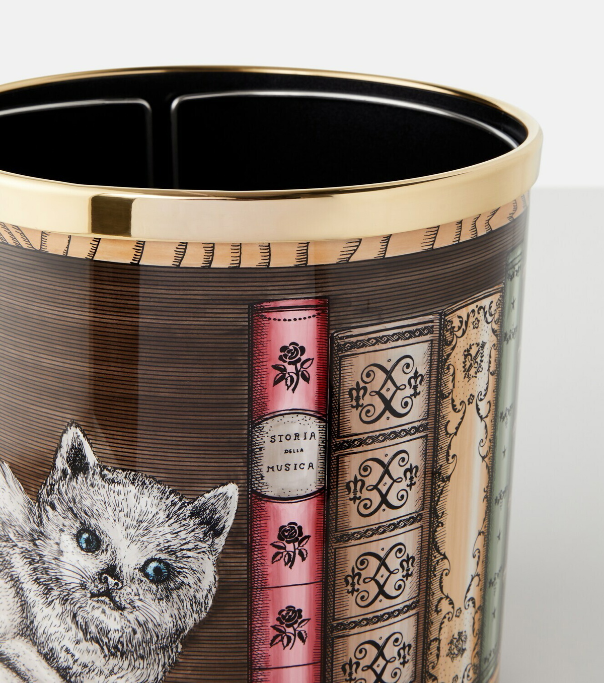 Fornasetti Gatto Con Libri container