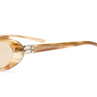 Gentle Monster Cinnamon Sunglasses in Tortoise/Black 