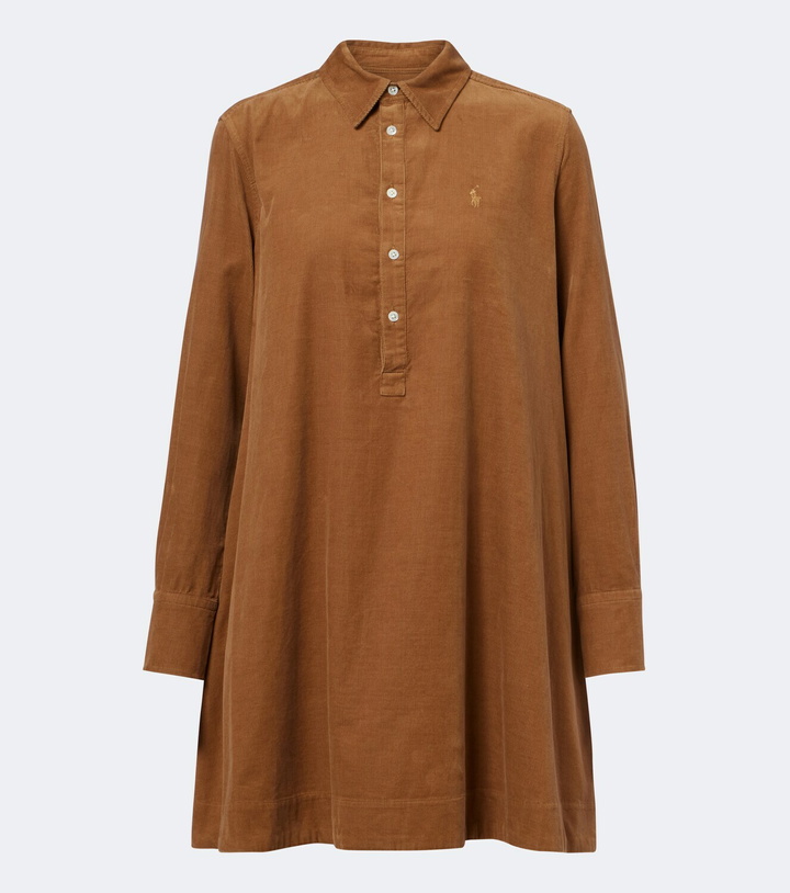 Photo: Polo Ralph Lauren Cotton corduroy minidress