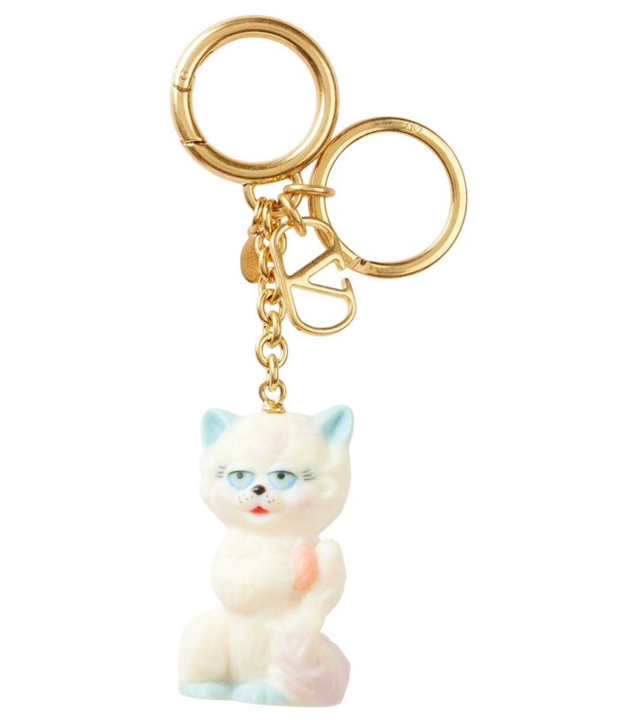 Photo: Valentino Garavani Le Chat De La Maison keychain