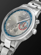 NOMOS Glashütte - Club Sport Neomatik Worldtimer Silver Automatic 40mm Stainless Steel Watch, Ref. No. 791