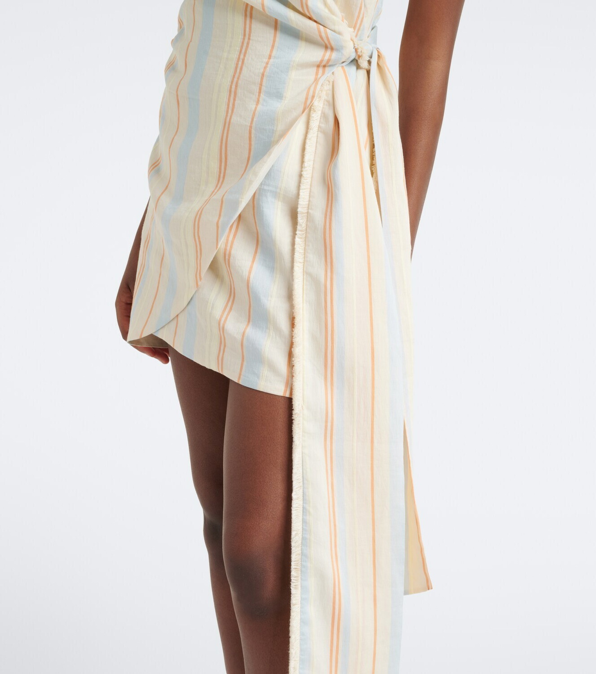 SIR Pernille striped wrap dress