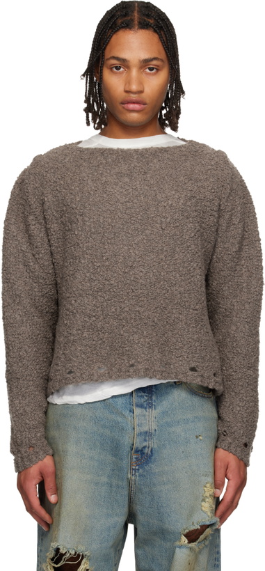 Photo: 424 Gray Baby Sweater