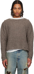424 Gray Baby Sweater