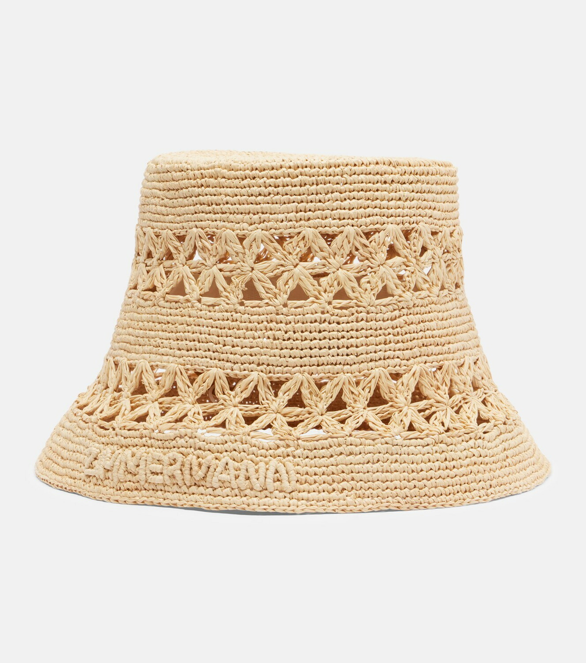 Zimmermann Raffia bucket hat