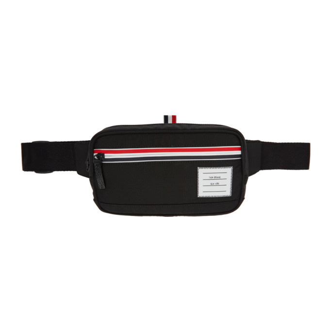 Photo: Thom Browne Black RWB Tape Bum Bag