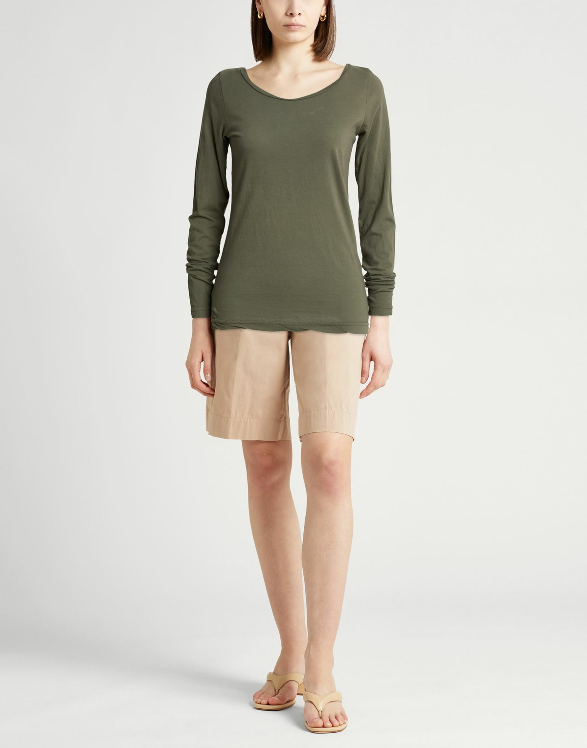 Crossley Womens T-shirt in Sage green