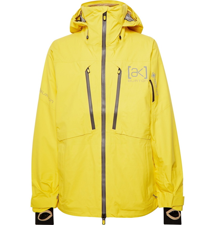 Photo: Burton - [ak] GORE-TEX 3L Stretch Hover Hooded Ski Jacket - Yellow