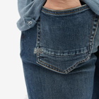 Denham Men's Razor Slim Fit Jean in Geordie Vegas Rip/Repair