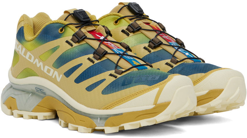 Salomon Yellow & Blue XT-4 OG Aurora Borealis Sneakers Salomon