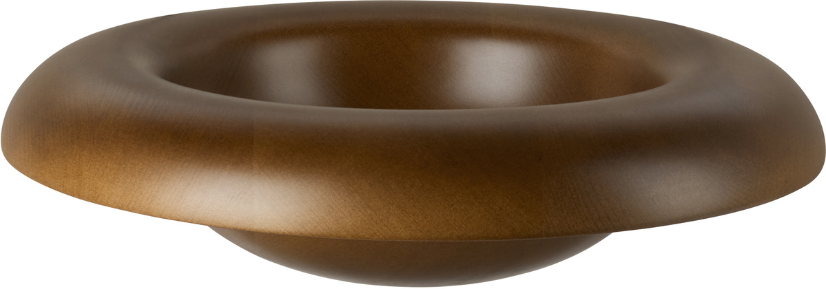 Audo Copenhagen Brown Beech Rond Bowl
