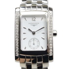 Longines DolceVita Quartz Diamond White Dial Ladies Watch L5.502.0.16.6