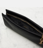 Saint Laurent Cassandre satin clutch