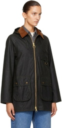 Barbour Khaki Highclere Waxed Jacket