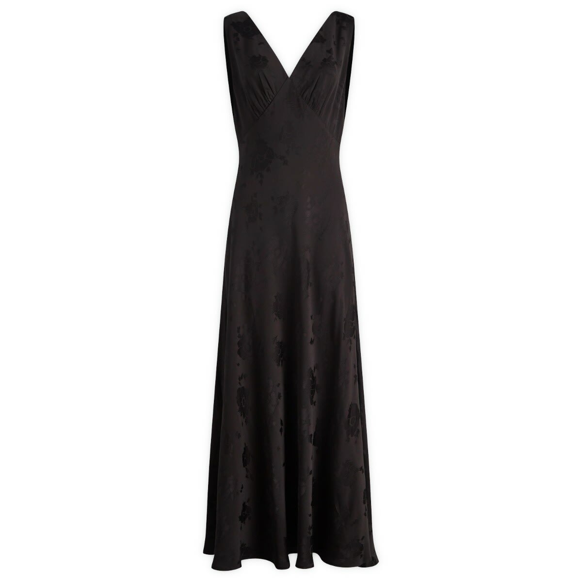knee length dresses for ladies Sandrine beige embroidered tulle midi dress