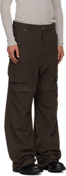 Rick Owens DRKSHDW Gray Concordians Stefan Cargo Pants