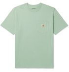 Carhartt WIP - Logo-Appliquéd Cotton-Jersey T-Shirt - Green