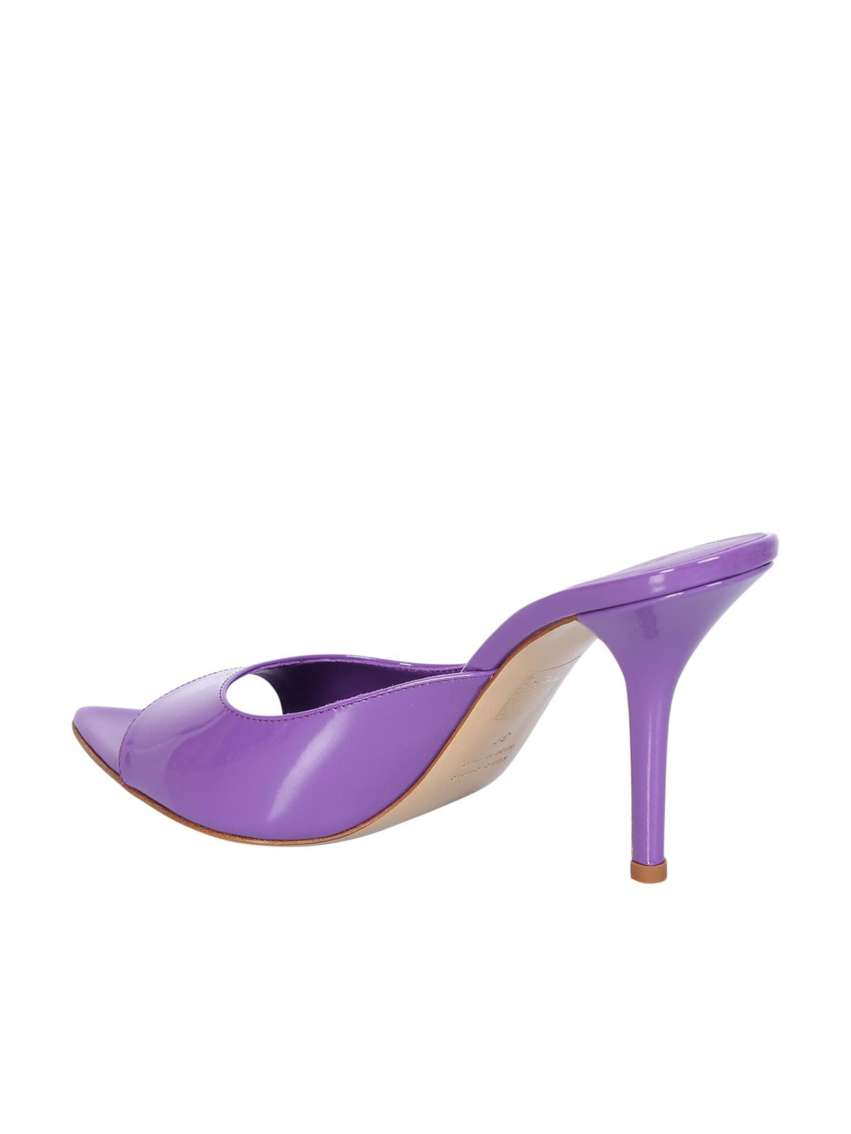 GIA BORGHINI Mules Perni 04 Purple
