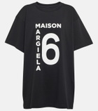 MM6 Maison Margiela Logo cotton jersey T-shirt