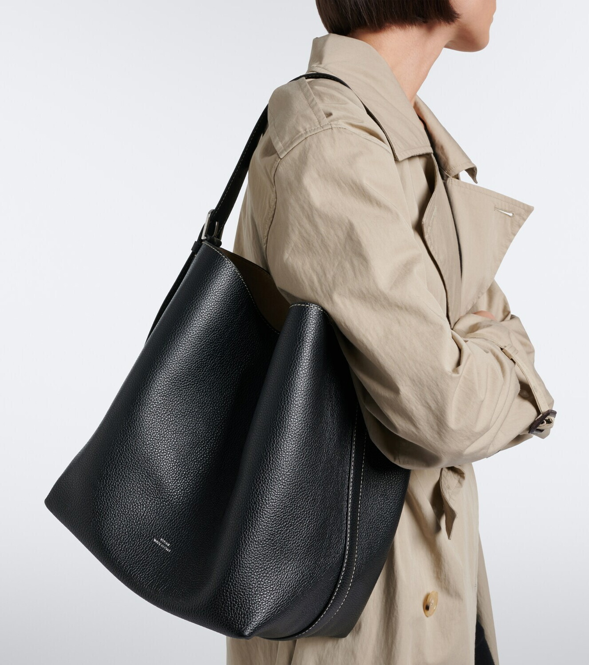 Toteme Belted Medium leather shoulder bag