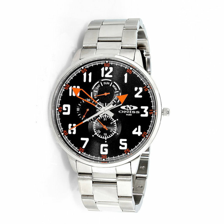 Photo: Oniss ON1818 Quartz Black Dial Mens Watch ONJ1818-MBKOR