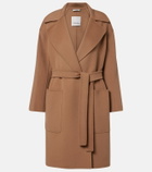 'S Max Mara Virgin wool wrap coat