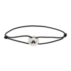 Le Gramme Black Maillon Cord Bracelet