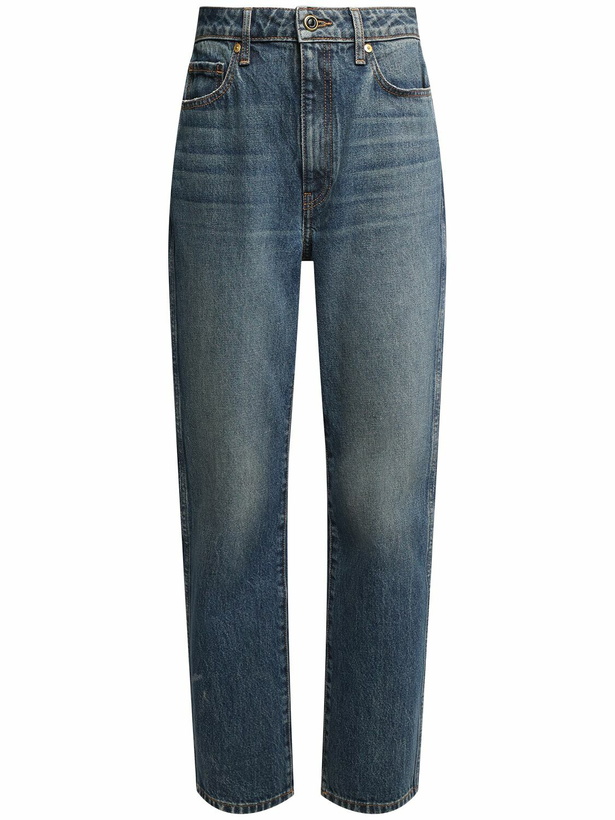 Photo: KHAITE Abigail High Rise Straight Jeans