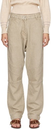 KNWLS Beige Astra Jeans