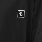 Wooyoungmi Men's Long Sleeve Back Logo T-Shirt in Black