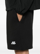 Balenciaga Logo-Print Track Shorts