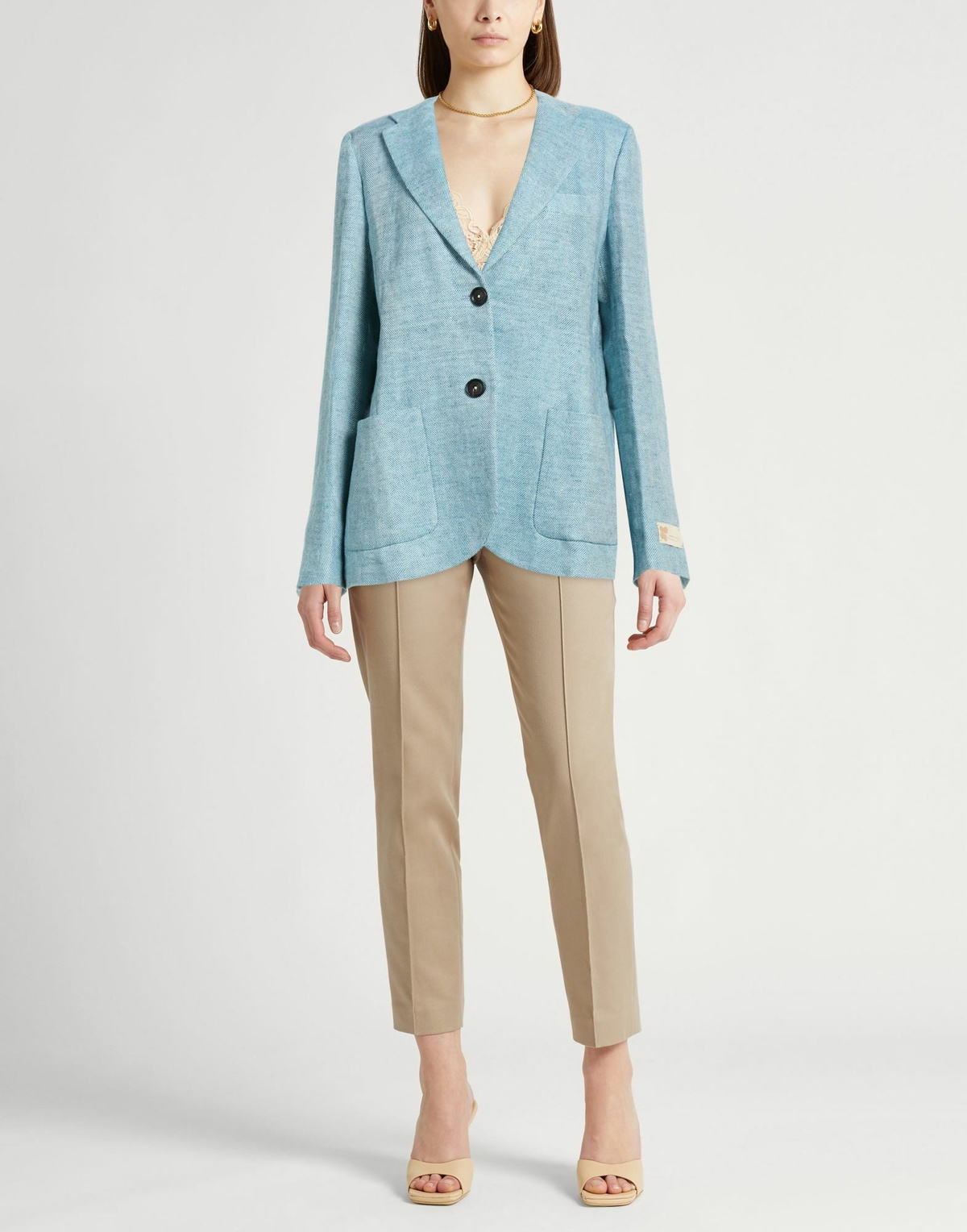 Massimo Alba Womens Blazer in Deep teal